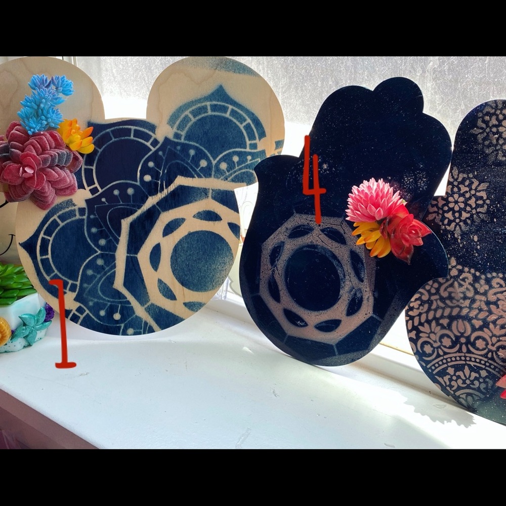 Mandala wall hanging - Picture 2 of 8